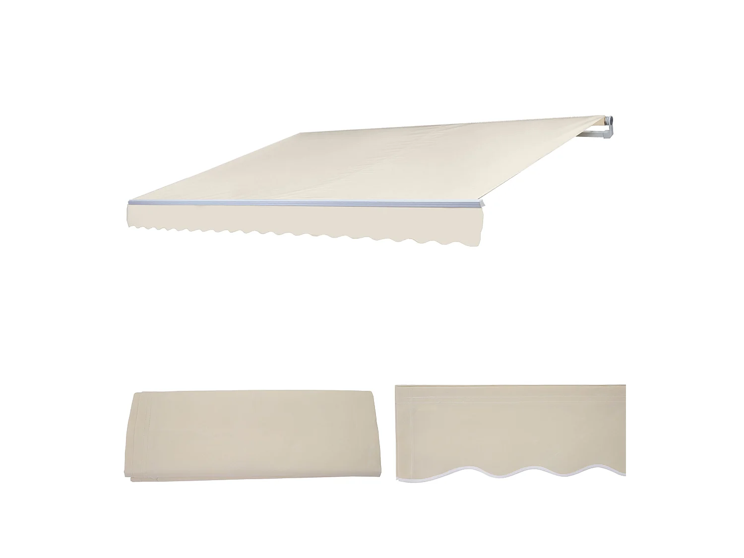 Ersatz-Bezug für Markise H792, Acryl Creme