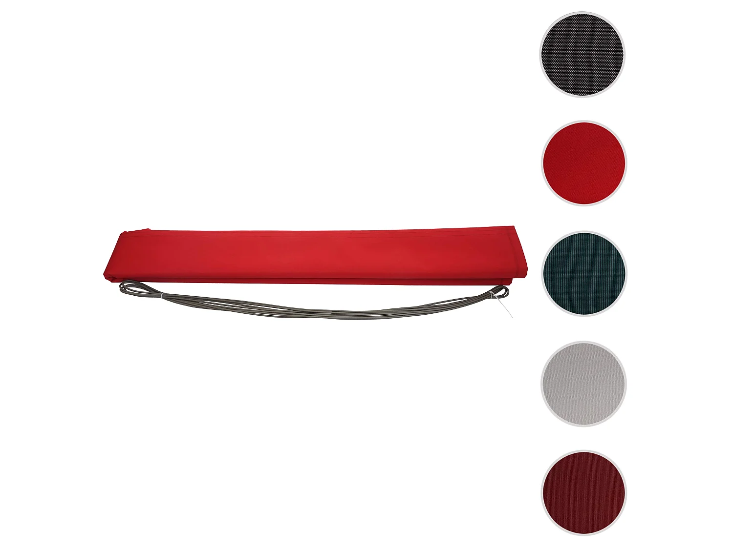 Ersatz-Bezug für Markise MCW-H27, Polyester bordeaux-rot