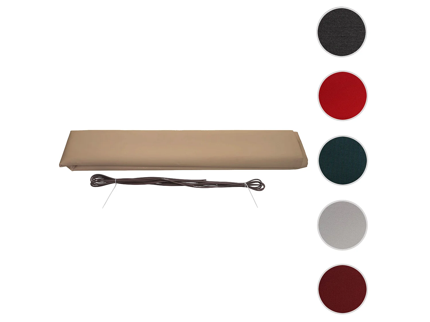 Ersatz-Bezug für Markise MCW-H27, Polyester Sand