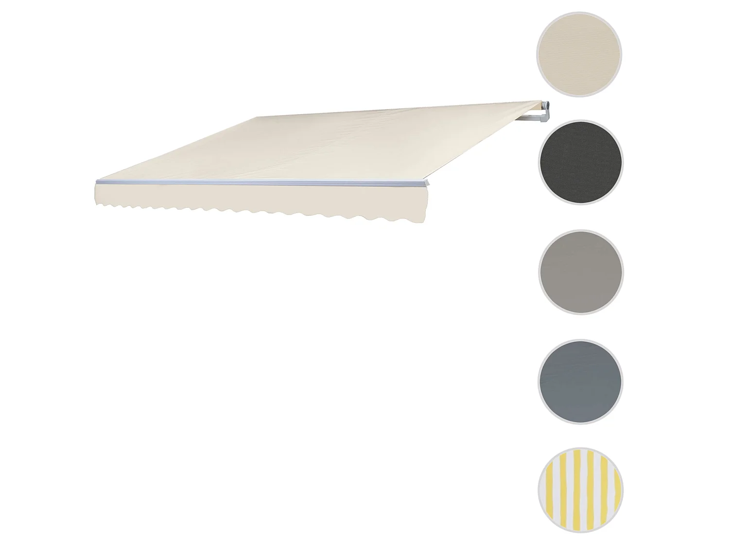 Toile de rechange pour store MCW-E31,  Polyester crème