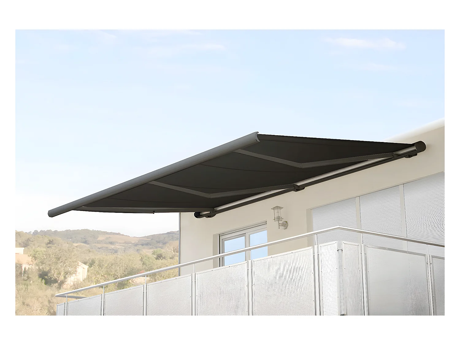 Toile de rechange pour store MCW-H27,  Polyester anthracite