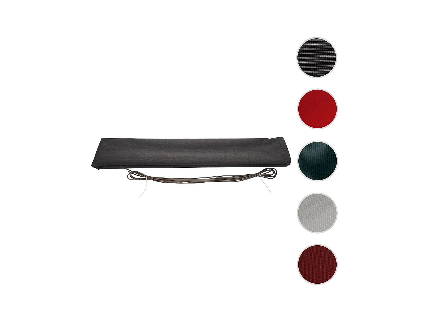 Toile de rechange pour store MCW-H27,  Polyester anthracite