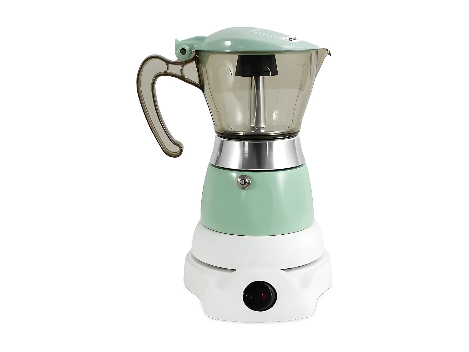 Moka Pantone, Zielony, 17,5x22x13,2 cm, Bimar