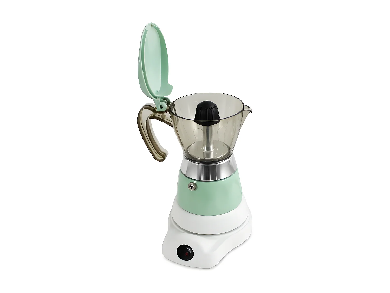 Moka Pantone, Zielony, 17,5x22x13,2 cm, Bimar