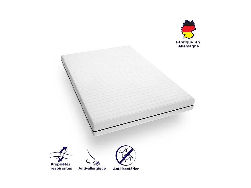 Mister Sandman Feste Stützmatratze 80x200 - Robuste Matratze mit einer Dicke von 15 cm