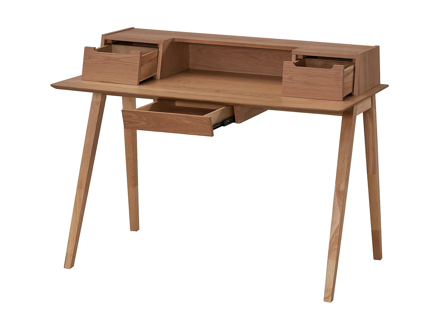 Escritorio de madera - 120x60 cm - roble natural - MORTMED