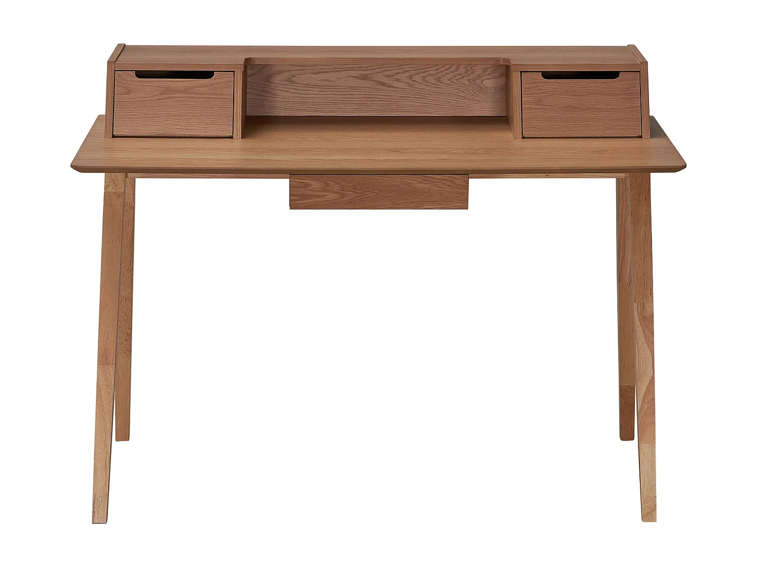 Bureau en bois - 120x60 cm - chêne naturel - MORTMED