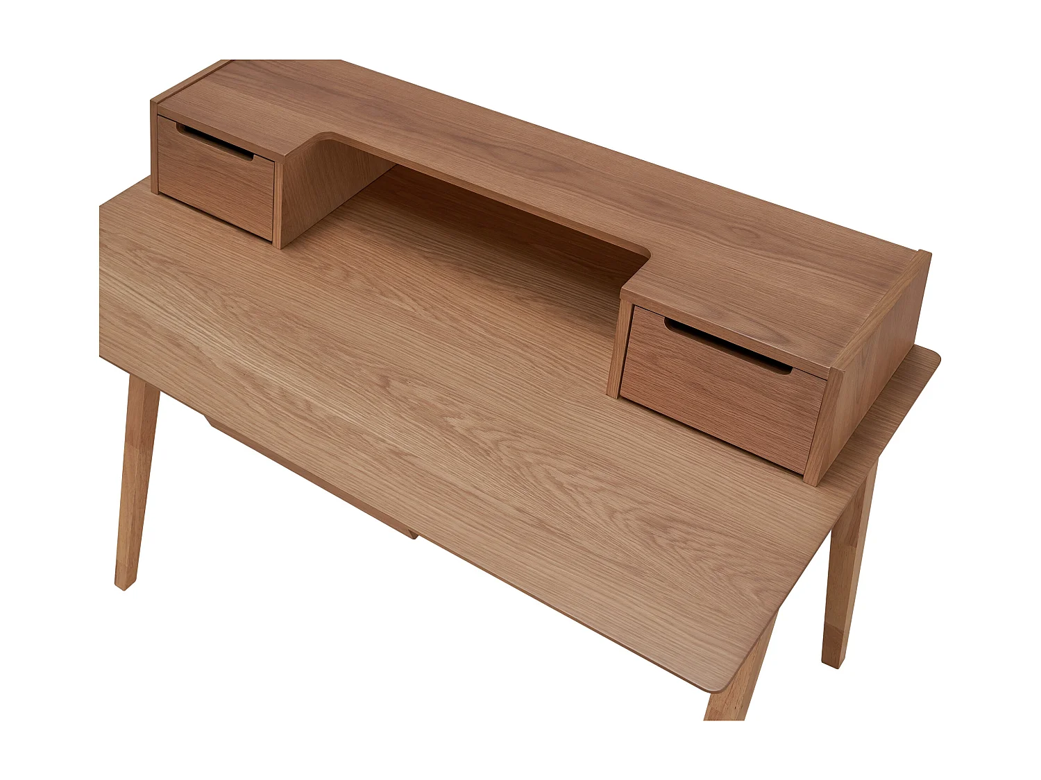 Bureau en bois - 120x60 cm - chêne naturel - MORTMED