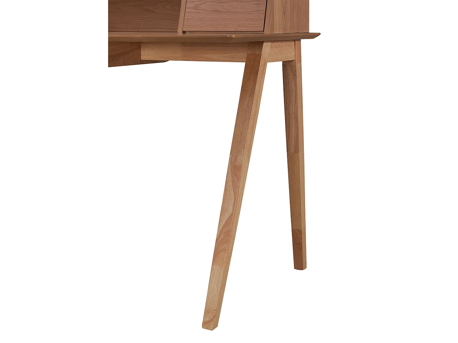 Bureau en bois - 120x60 cm - chêne naturel - MORTMED