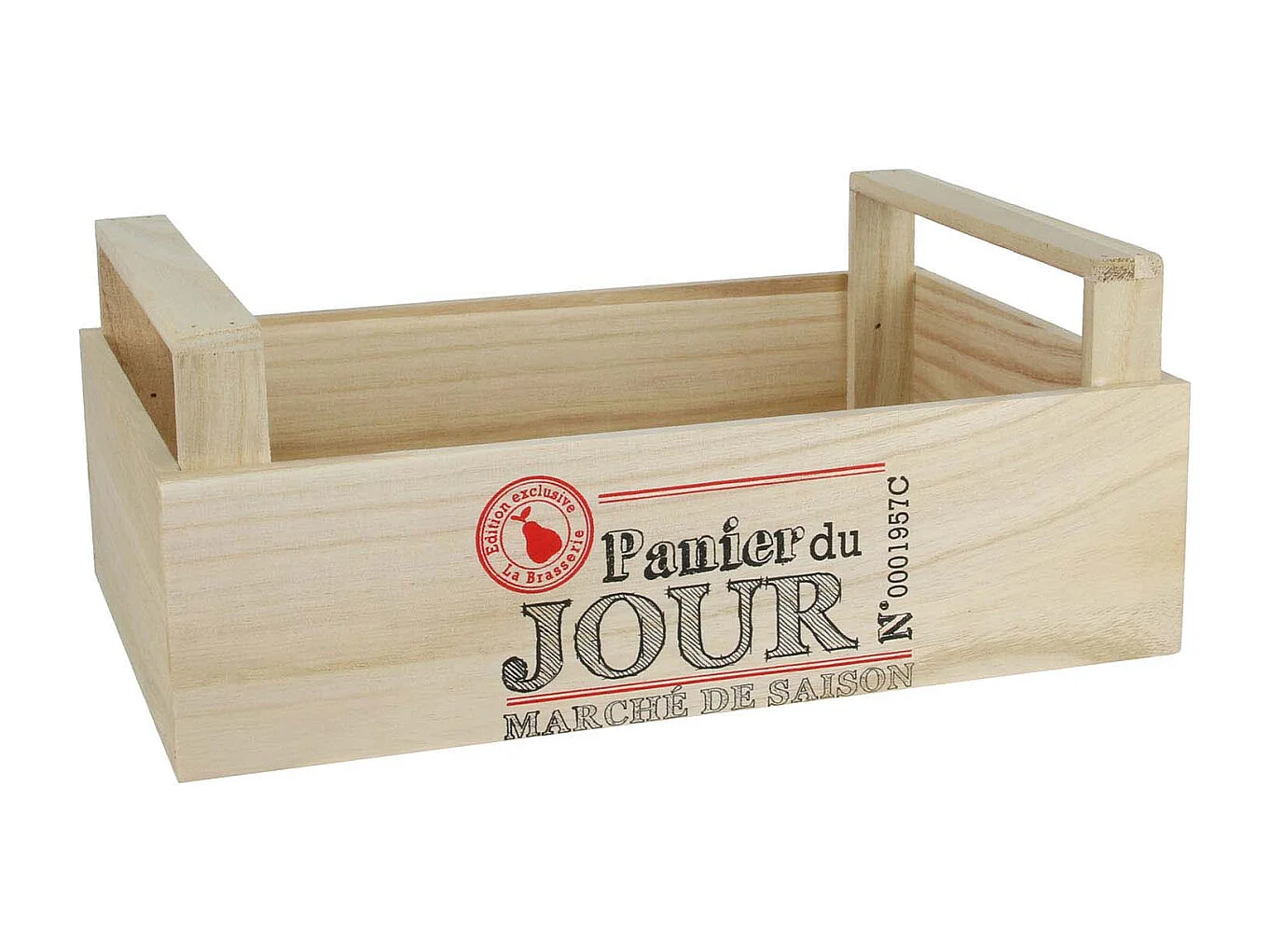 Cagette à légumes en bois Bistrot