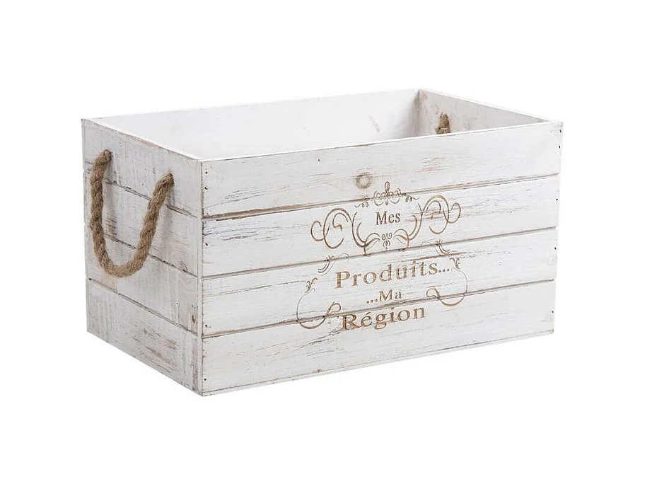 Caisse en Bois Mes Produits ma région