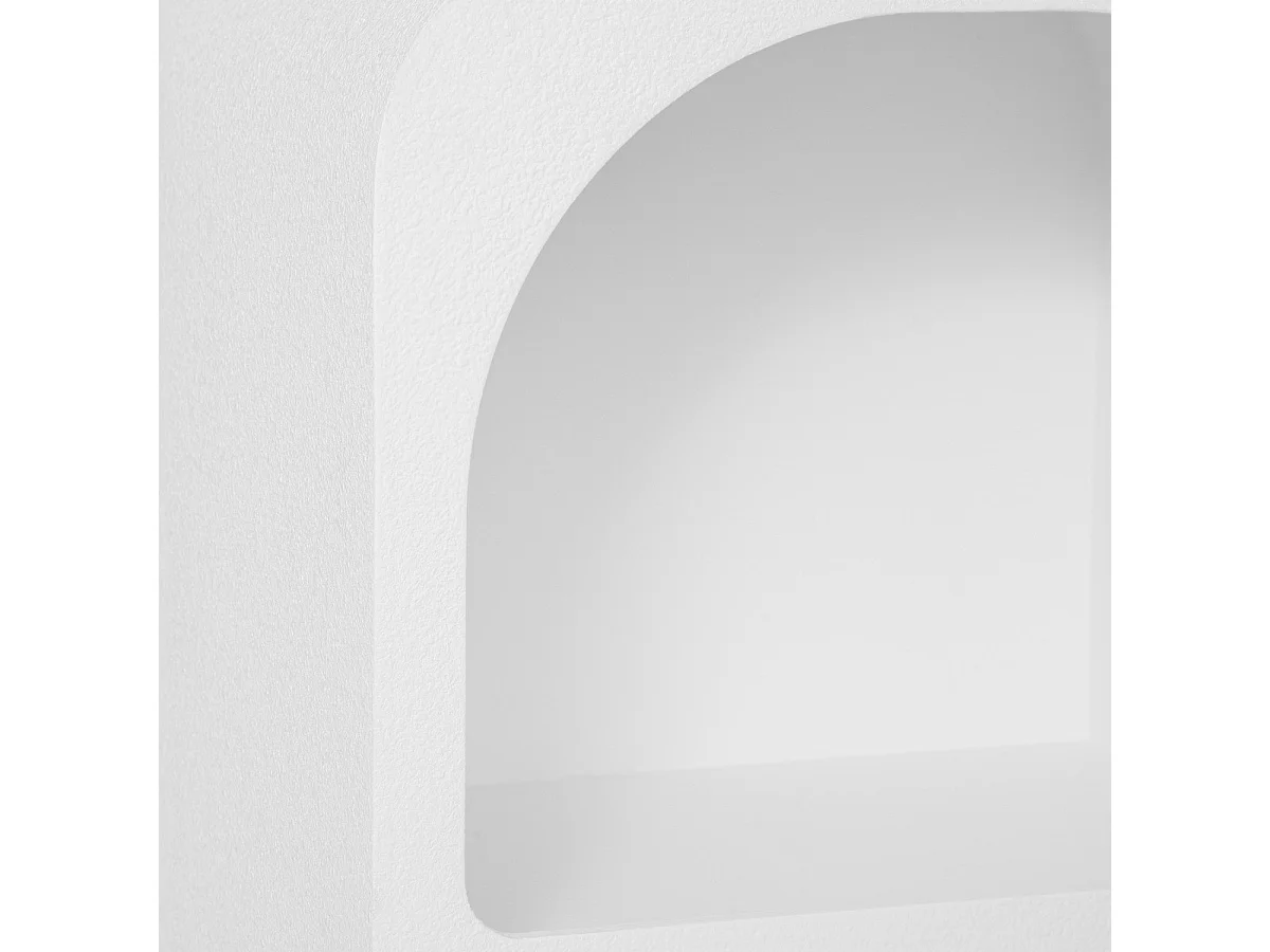 Mesita de noche blanco Flynn 55x40x30cm