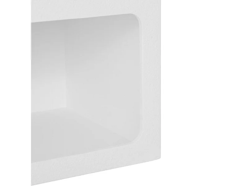 Mesita de noche blanco Flynn 55x40x30cm