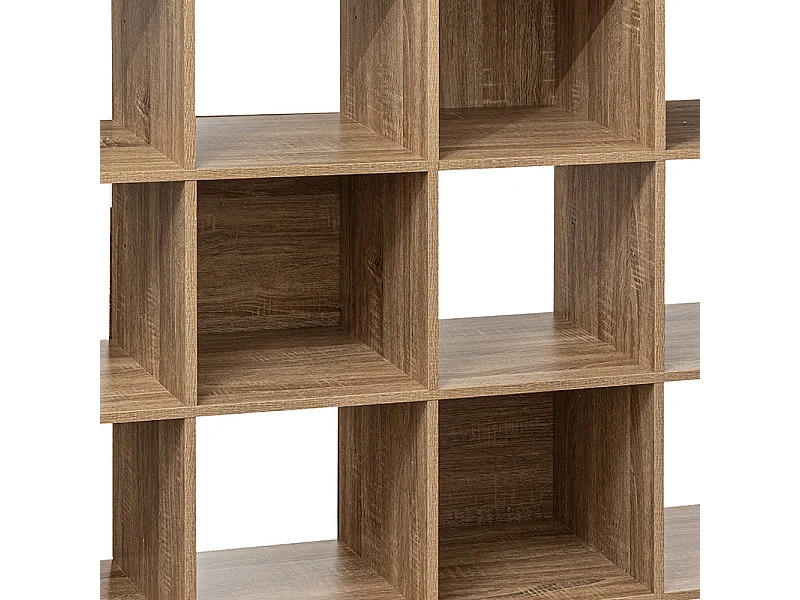 Étagère 16 Cases "Mix N'Modul" 135cm Naturel