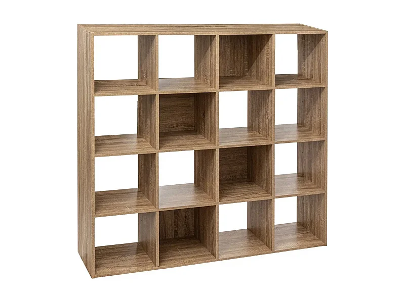 Étagère 16 Cases "Mix N'Modul" 135cm Naturel