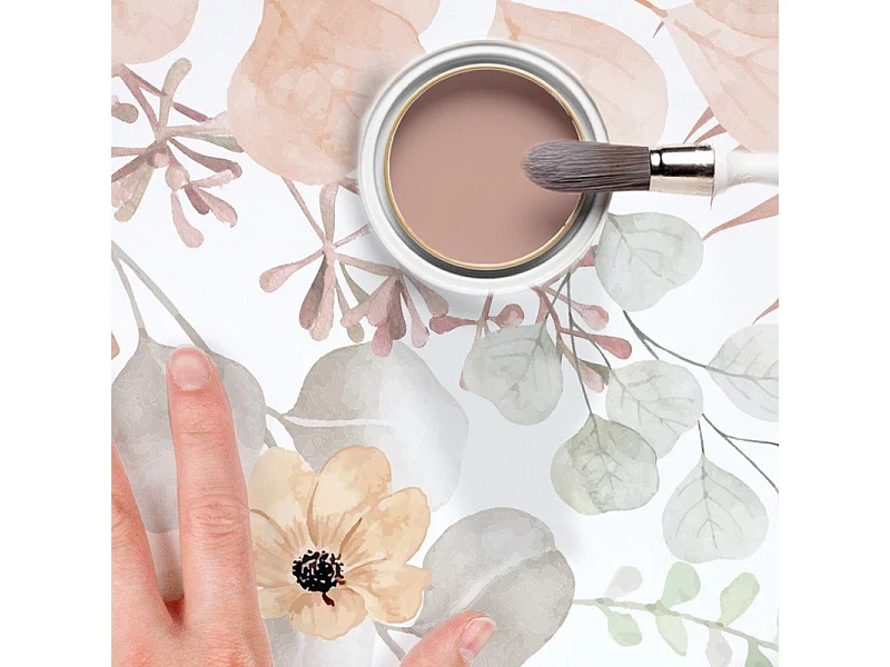 Papier peint panoramique - Flowers in Rain - Multicolore - intissé : 150g/m² - 7 lés : 336x270cm