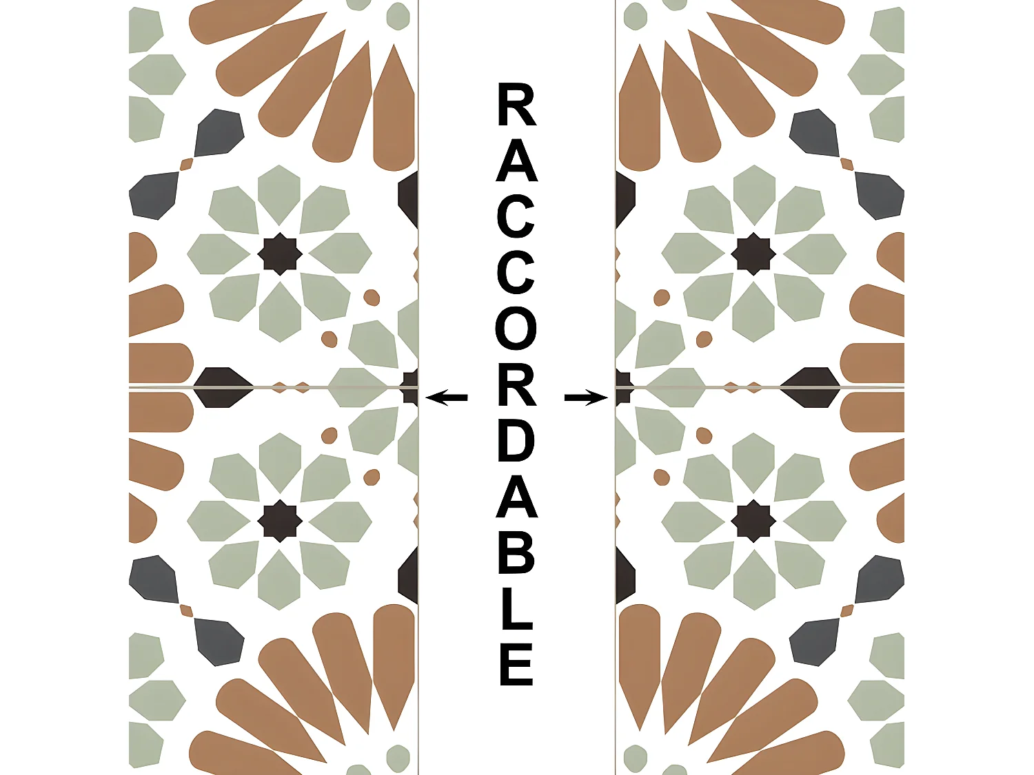 Lot de 2 crédences ALU L120xH 50cm - Marsiho - Aluminium composite