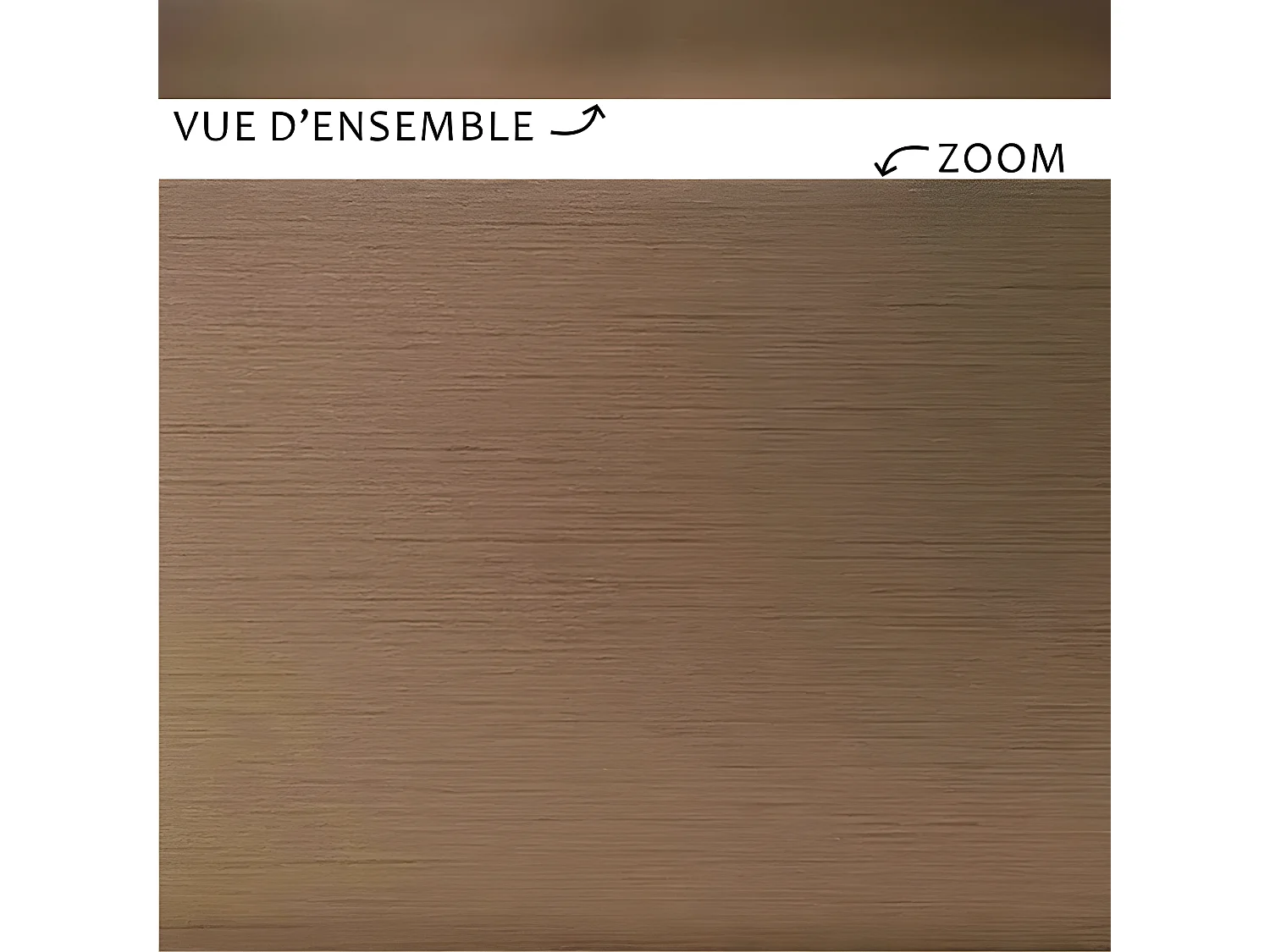 Plinthe PVC lot de 25 L200xH. 8cm - Bronze Brossé - PVC