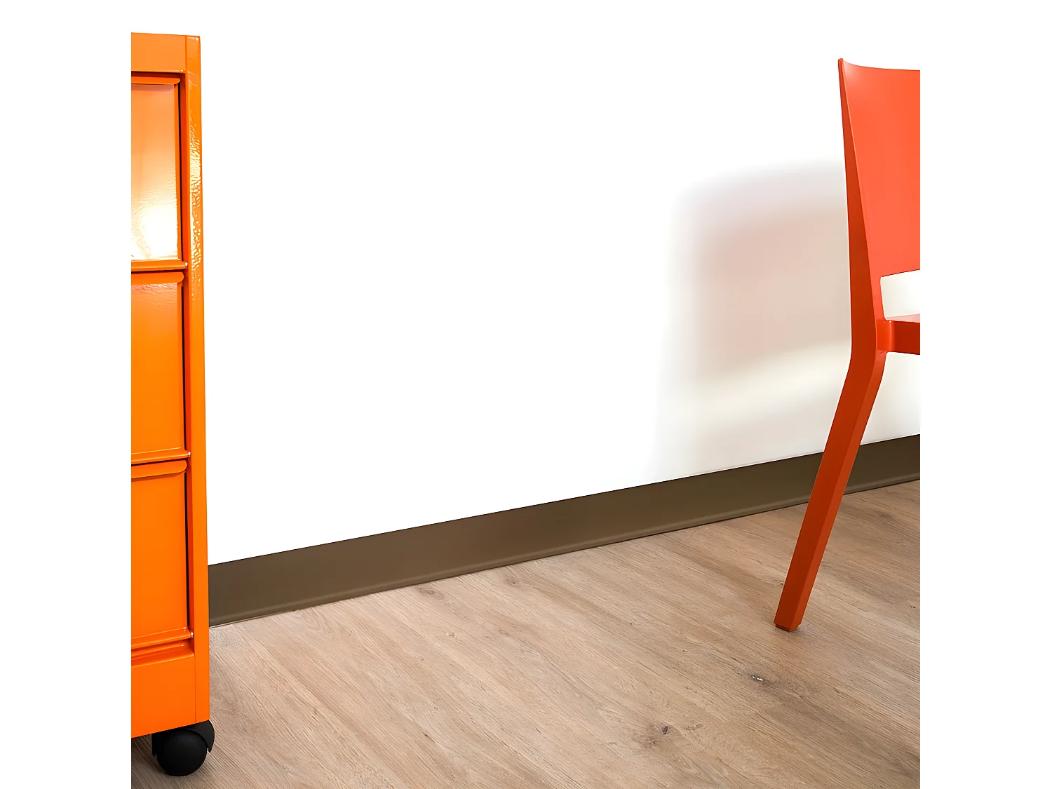 Plinthe PVC lot de 25 L200xH. 8cm - Bronze Brossé - PVC