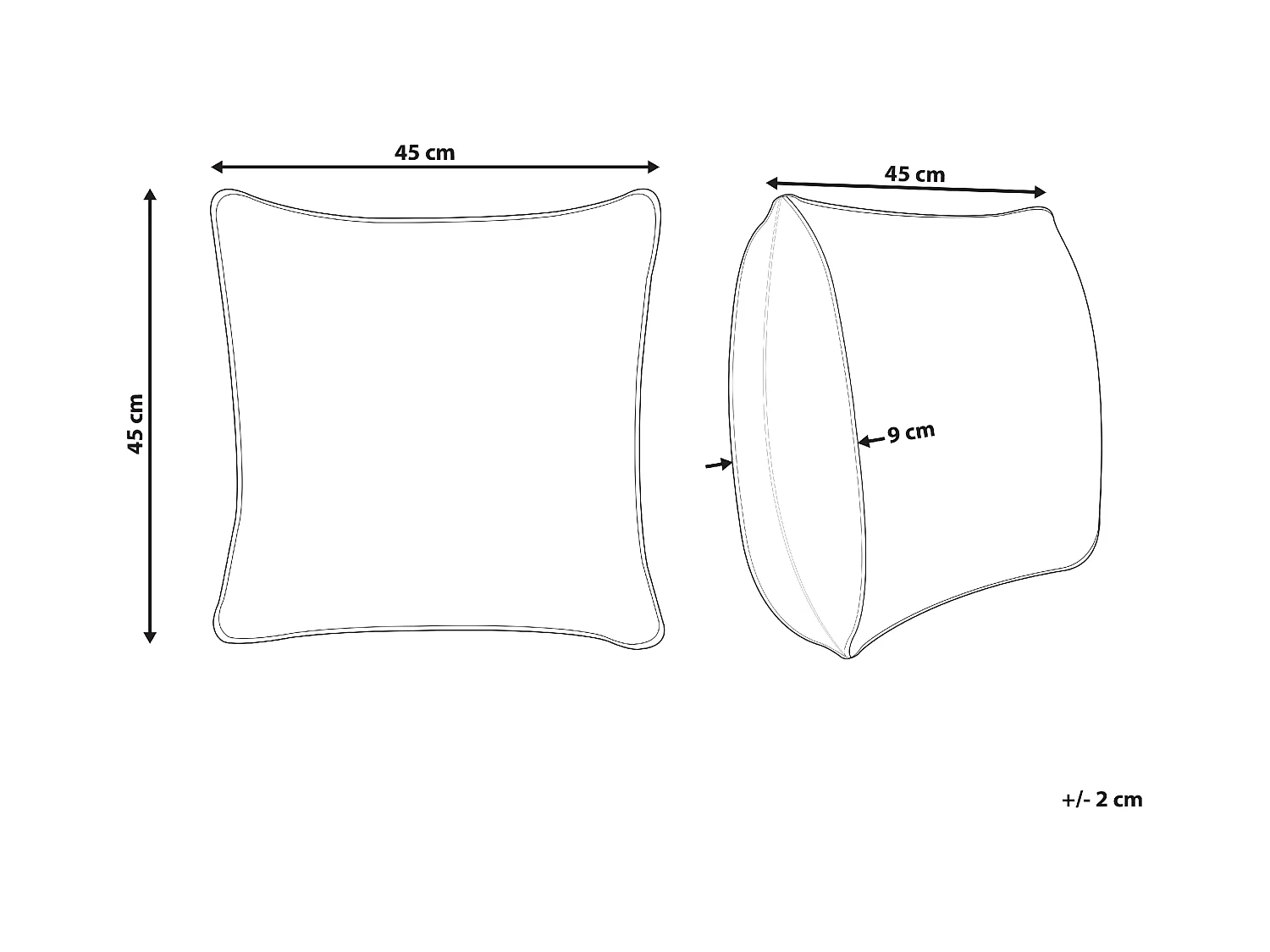 Sierkussen DAYLILY Fluweel 45 x 45 cm Paars Dierenprint