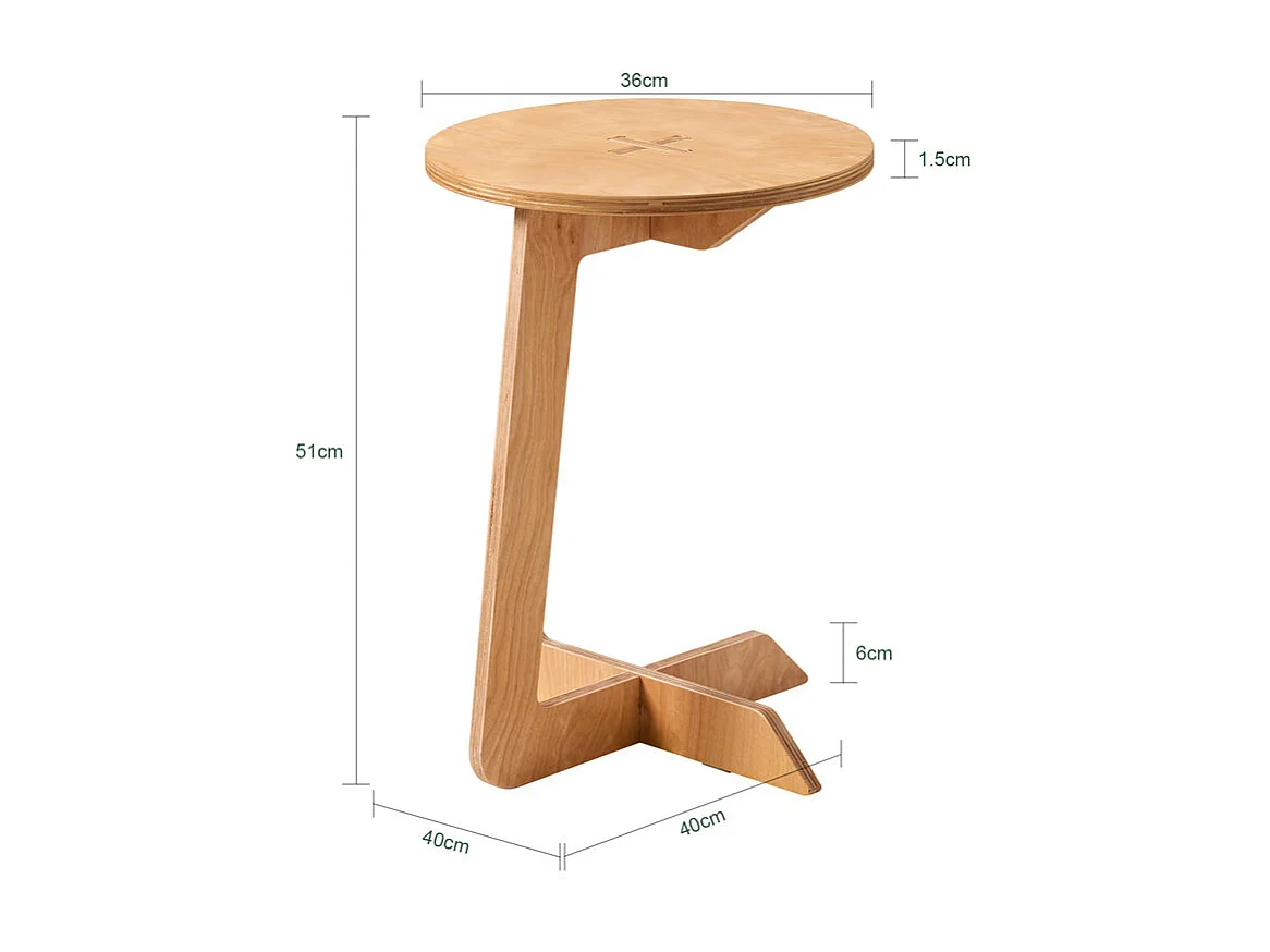 Mesa Auxiliar con Juntas de Espiga Mesita de Noche Mesa de Centro para Salón y Dormitorio 40 x 40 x 51 cm Marrón SoBuy HFBT02-N ES