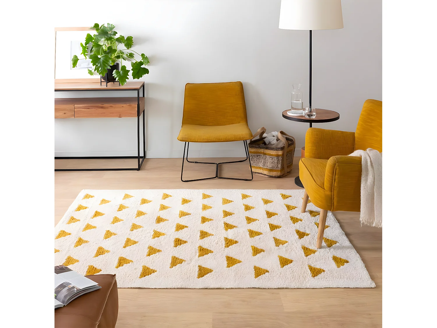 Tapis en coton Baptiste