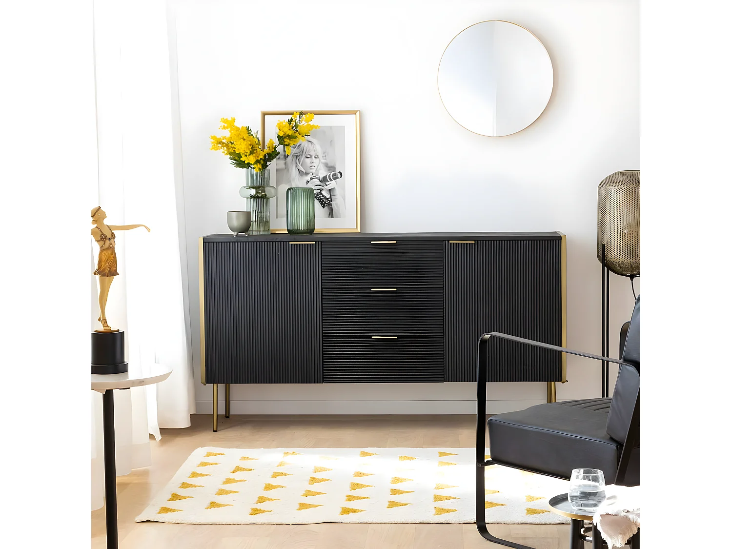 Tapis en coton Baptiste