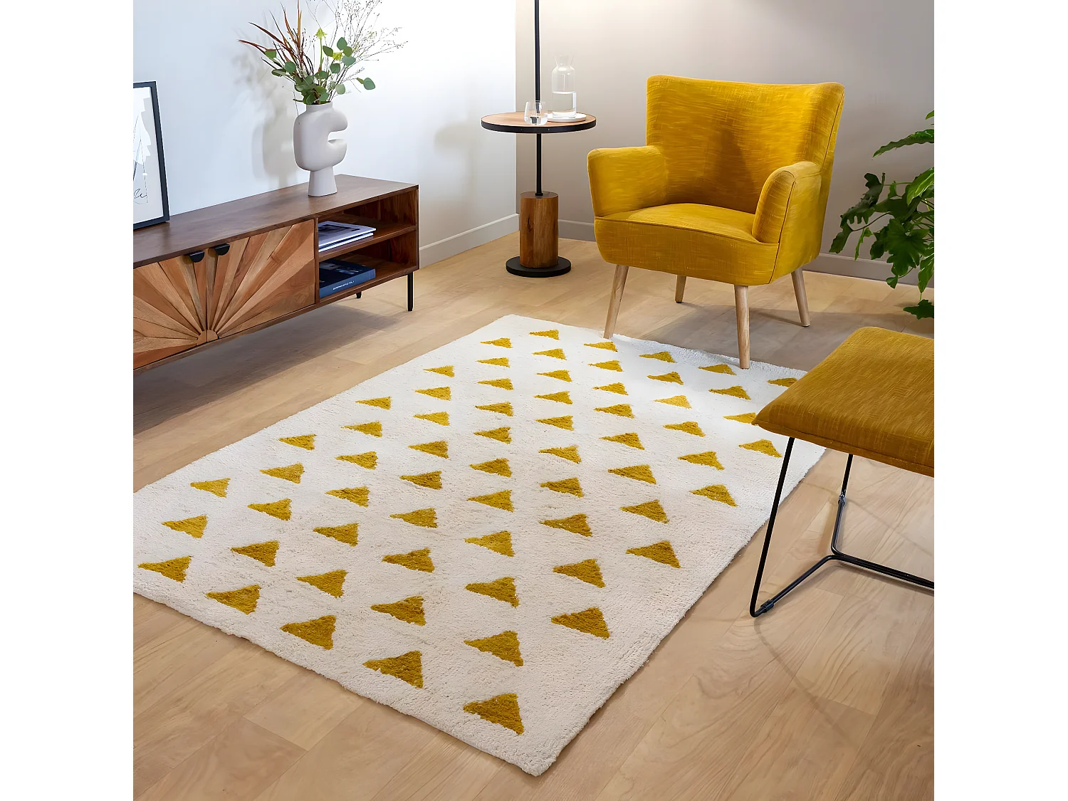 Tapis en coton Baptiste