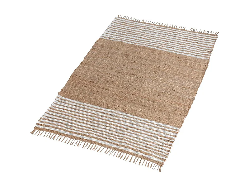 Alfombra de yute y algodón Lali para un toque natural en tu decoración