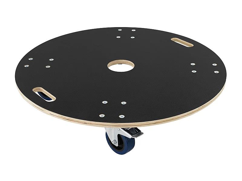 Carrello per mobili Carrello da trasporto rotondo con 2 freni Ø 77 cm fino a 800