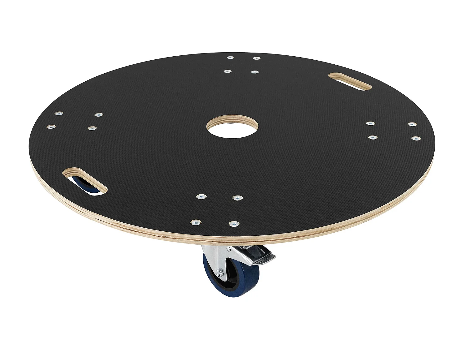 Carrello per mobili Carrello da trasporto rotondo con 2 freni Ø 77 cm fino a 800