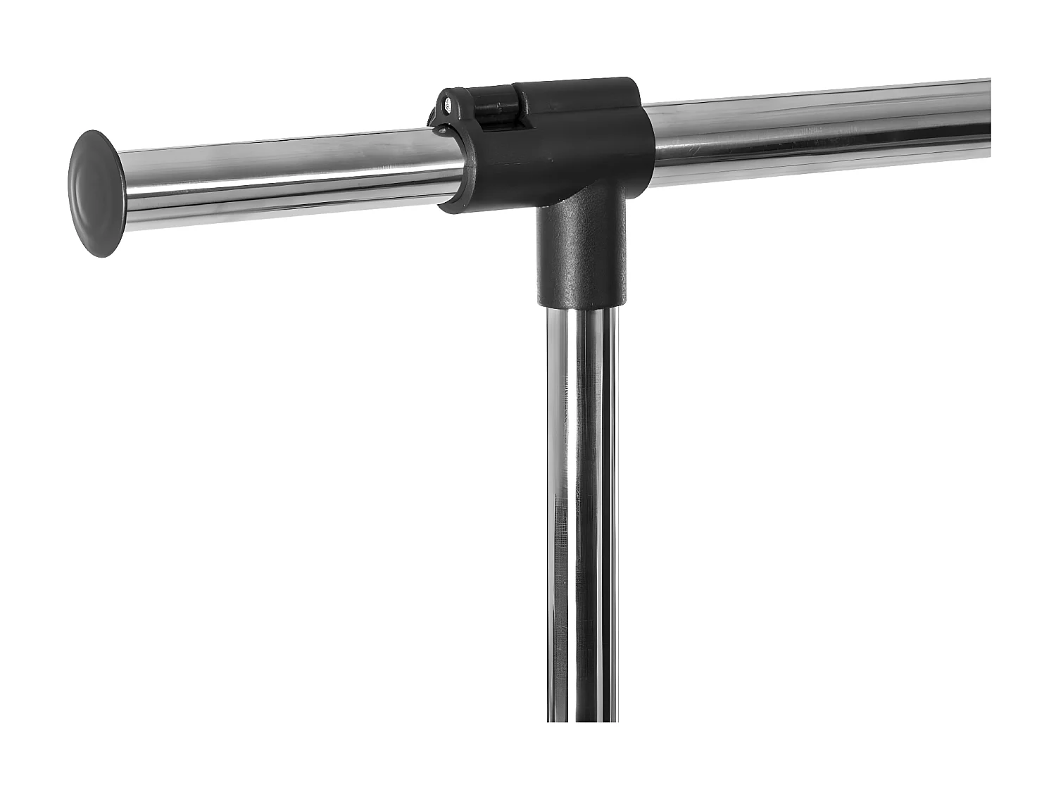 Portant à Vêtement 1 Barre "Extensible" 165cm Noir