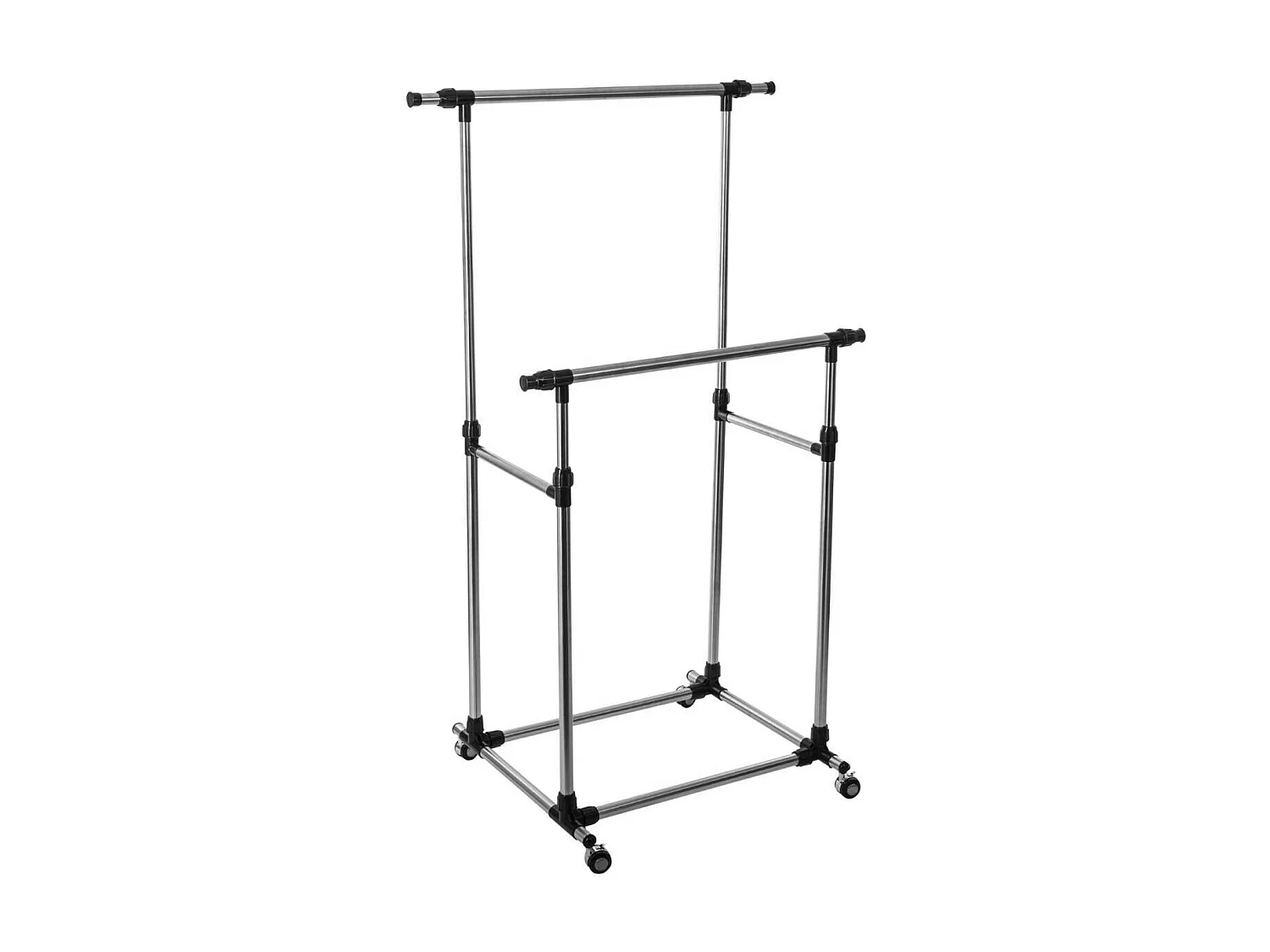 Portant à Vêtement Double "Venus" 164cm Noir