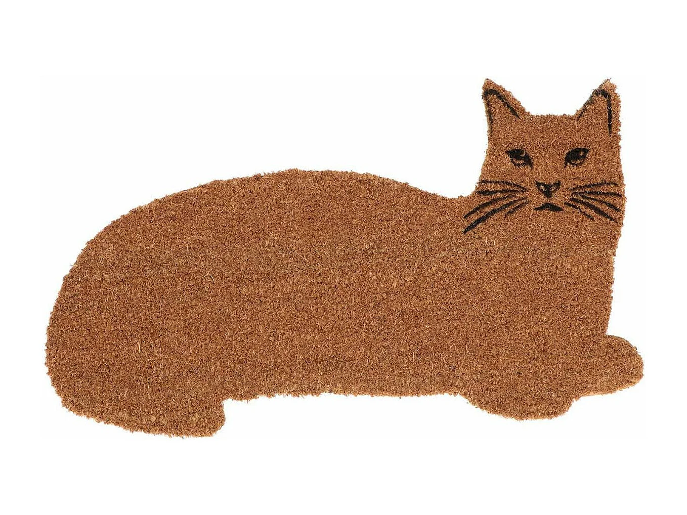 Paillasson en fibre de coco animal Chat