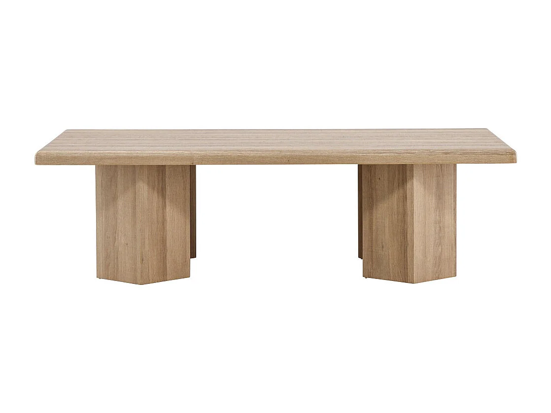 Table Basse Design "Lillehammer" 140cm Naturel