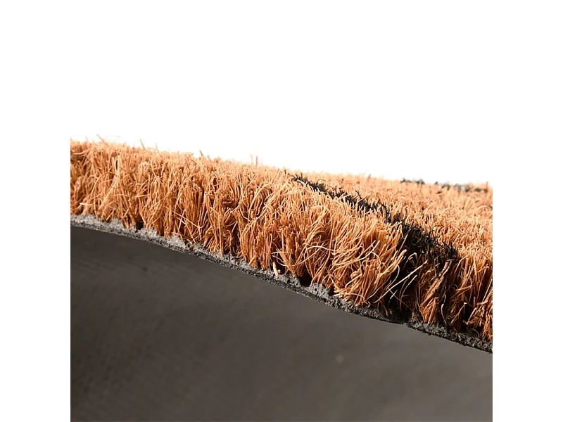 Paillasson animal en fibres de coco revers antidérapant Hérisson