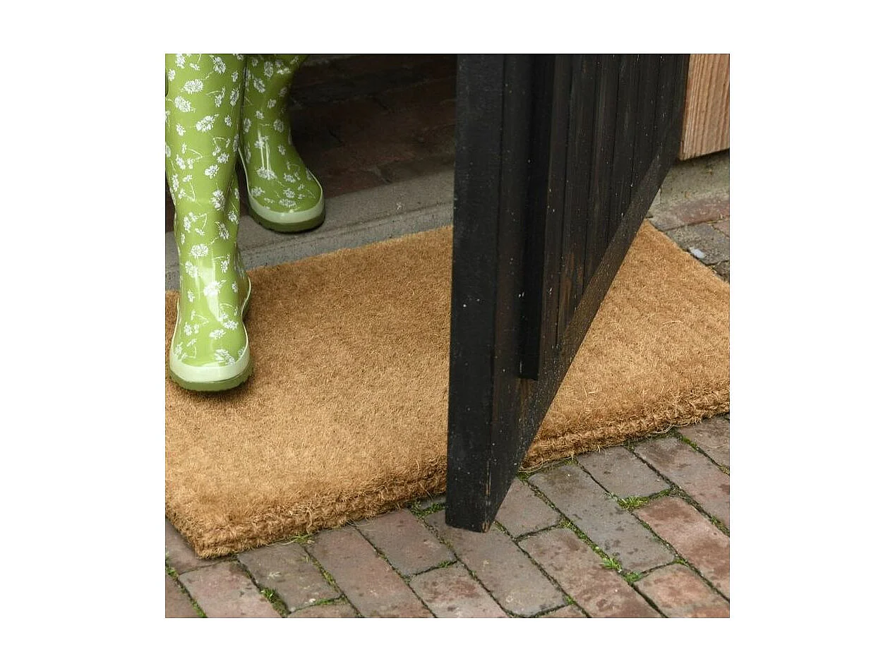 Paillasson épais en fibres de coco rectangulaire