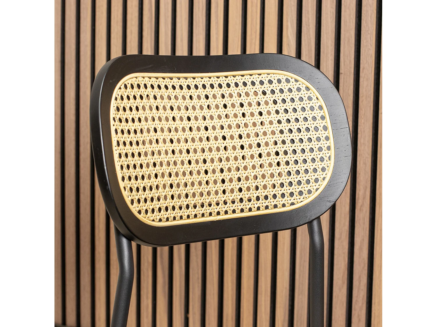 Now's Home - Lot De 2 Chaises En Bois Et Velours Et Pieds En Metal