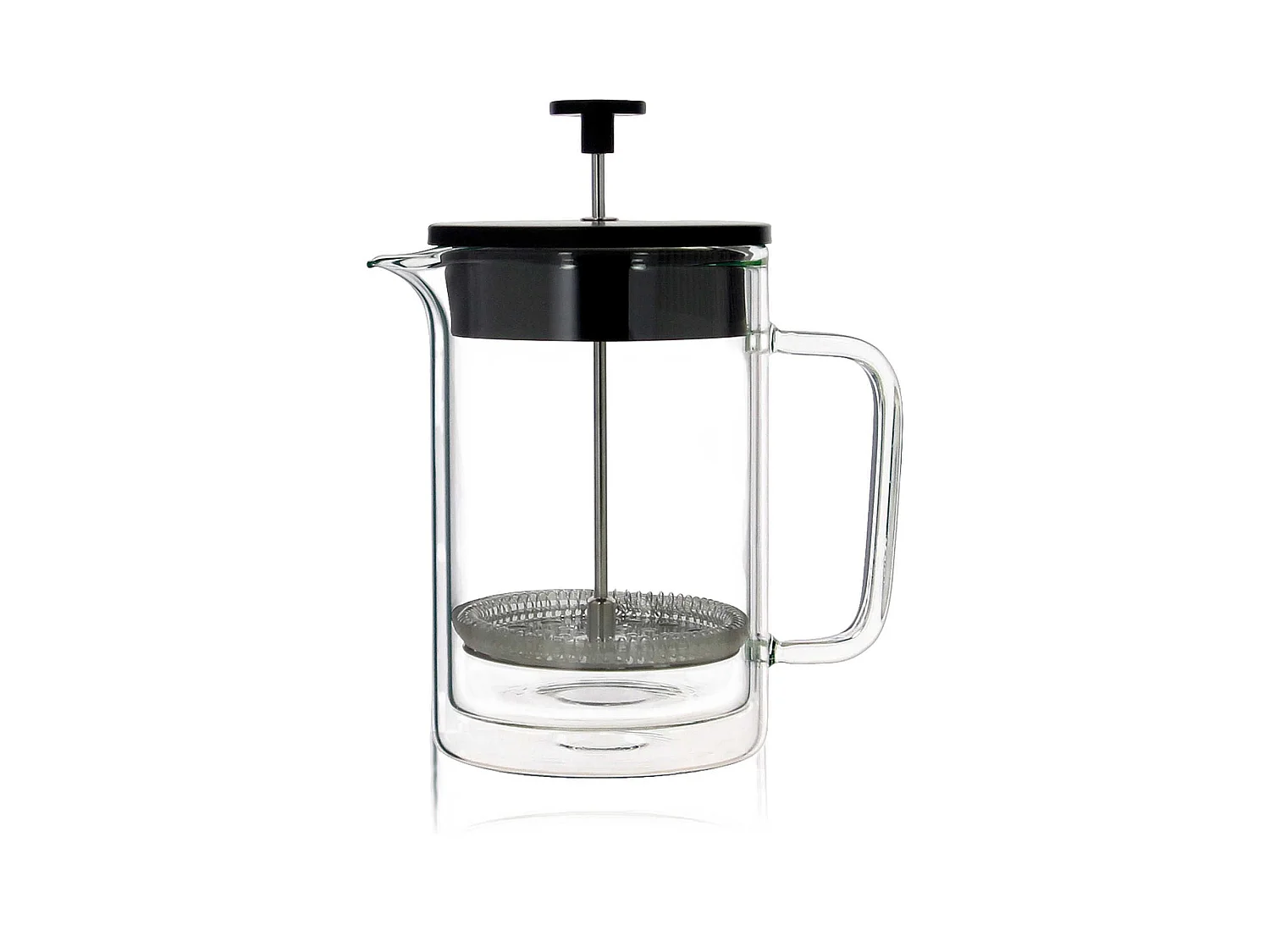 Ogo Living - Cafetiere A Piston Helya 800ml En Verre Double Paroi
