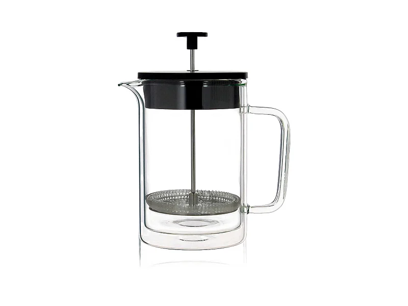 Ogo Living - Cafetiere A Piston Helya 800ml En Verre Double Paroi