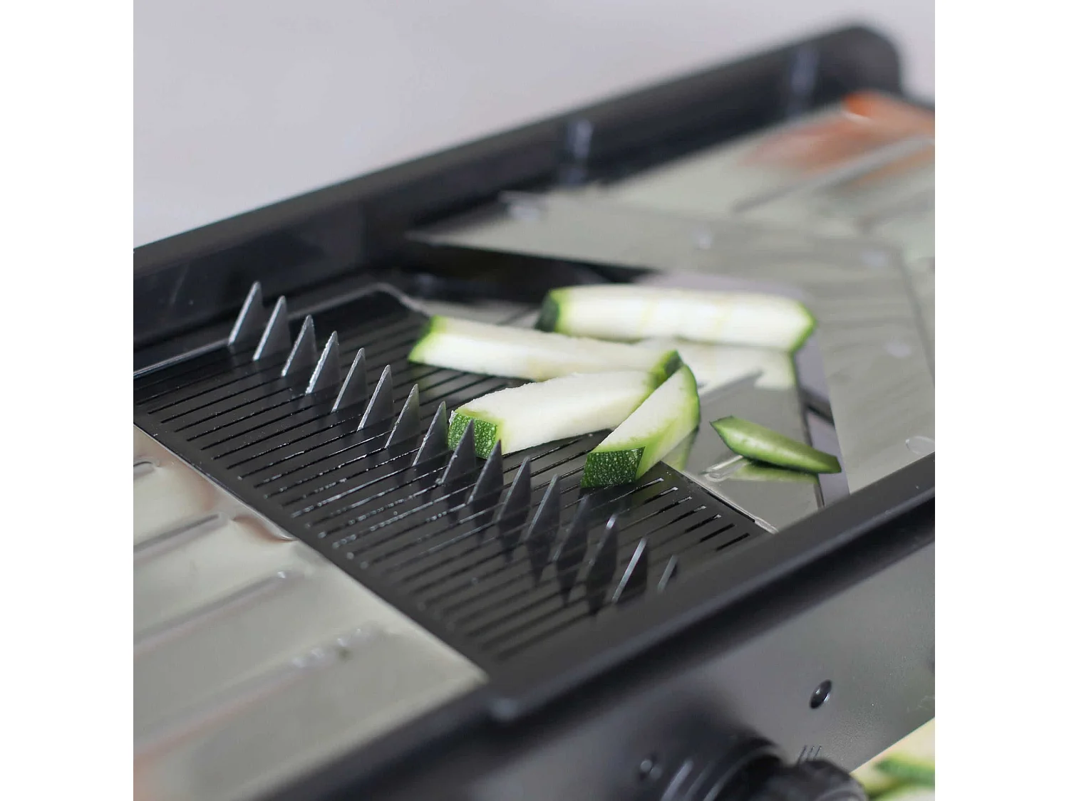 Menastyl - Mandoline Alix Deluxe Noire 2 Lames