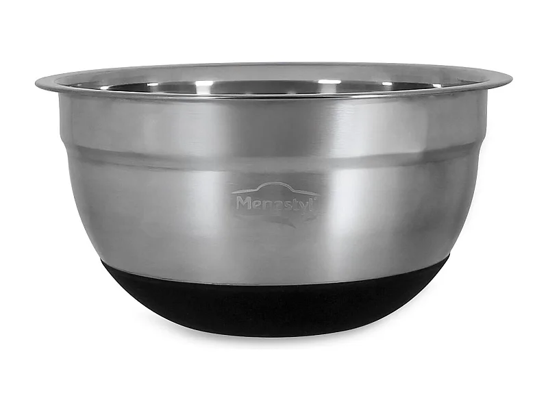 Menastyl - Bol A Melanger En Acier Inoxydable 18cm 1.3l Anti Derapant