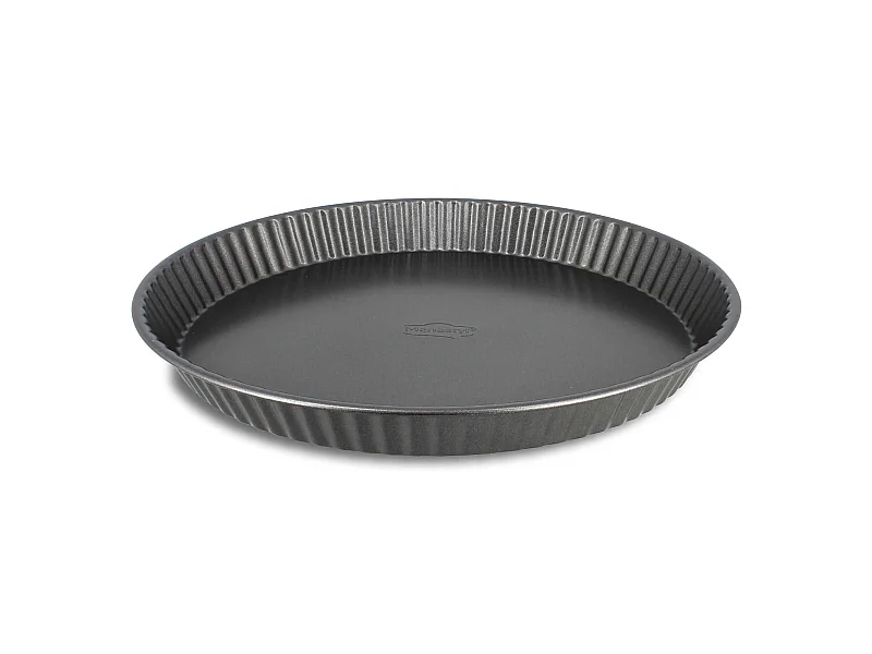 Menastyl - Moule A Tarte 30 Cm Amandine En Acier Carbone Anti-adhesif