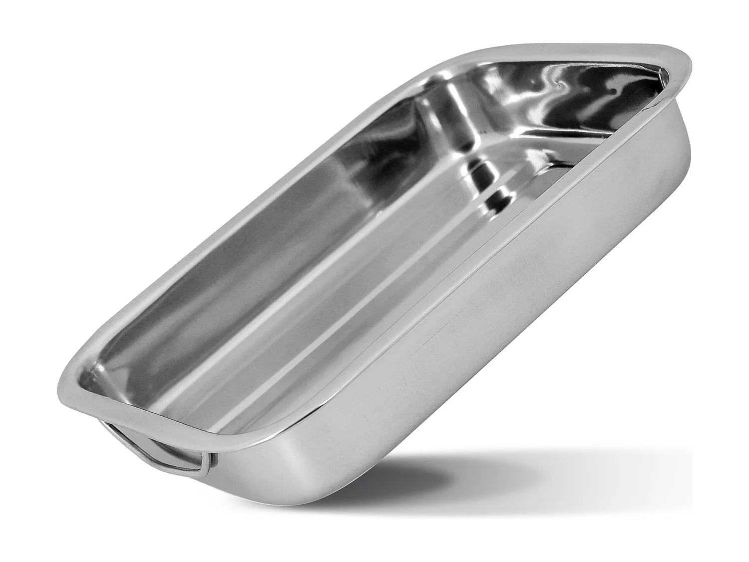 Menastyl - Plat à Four Rectangle Harry 30x21cm En Inox Avec Poignées