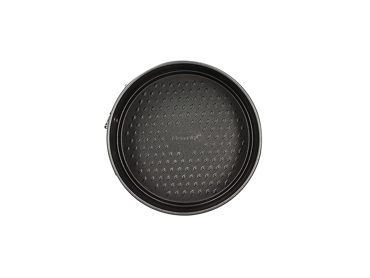 Menastyl - Moule A Charniere 18cm Amandine Acier Carbone Fond Amovible