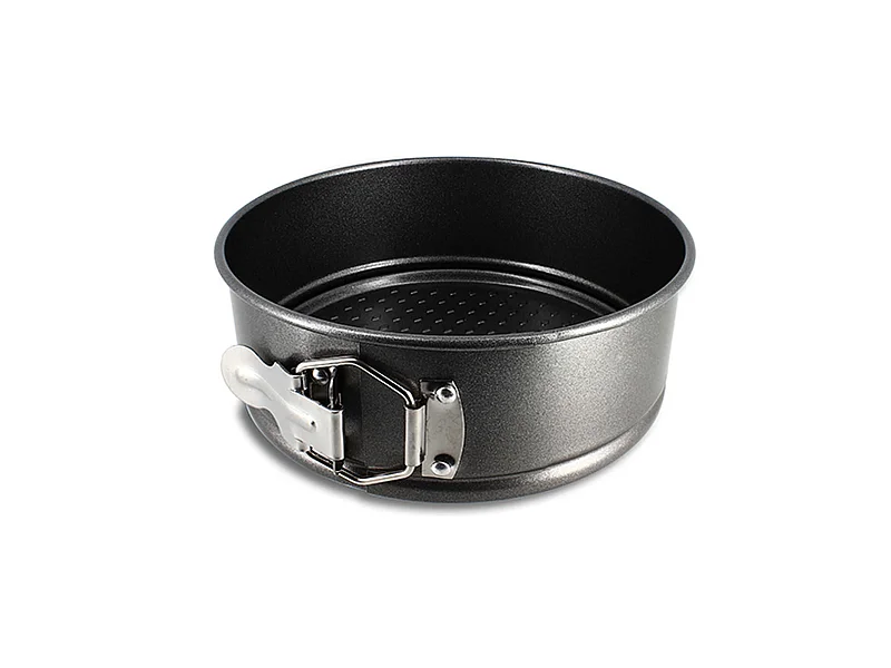 Menastyl - Moule A Charniere 18cm Amandine Acier Carbone Fond Amovible