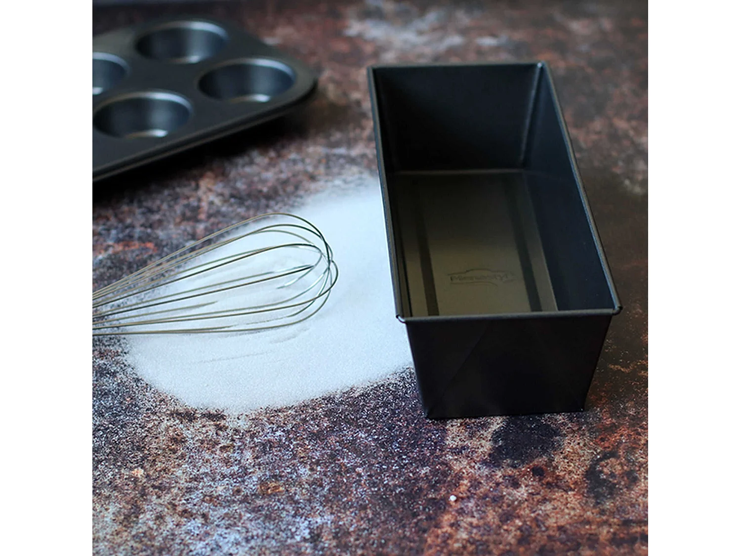 Menastyl - Moule A Cake 31cm Amandine En Acier Carbone Anti-adhesif