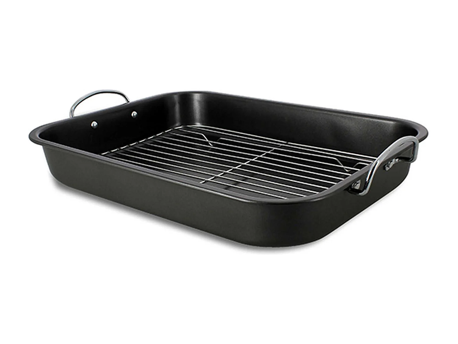 Menastyl - Plat Rotisserie Avec Grille 43,5x29cm Amandine