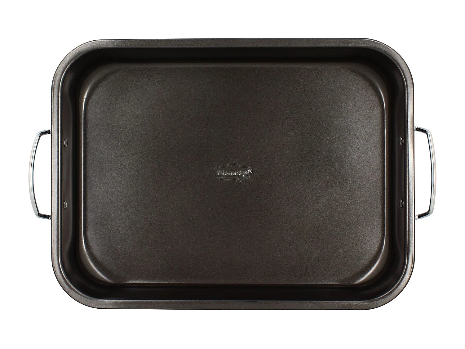 Menastyl - Plat Rotisserie Avec Grille 43,5x29cm Amandine