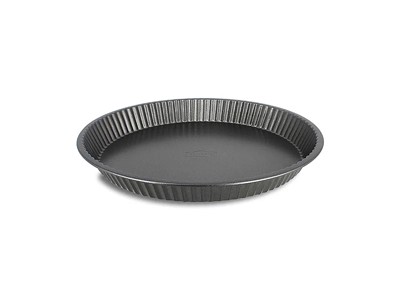 Menastyl - Moule A Tarte 28 Cm En Amandine Acier Carbone Anti-adhesif